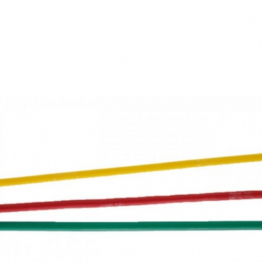 Thera-band set Tubing 1,8 meter (3 lichte tubings) 293102